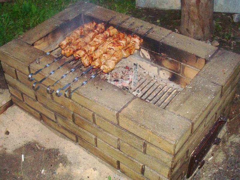 Самодельный мангал
