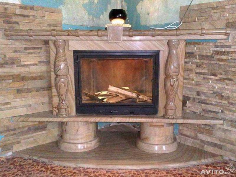 Дизайн отделки камина