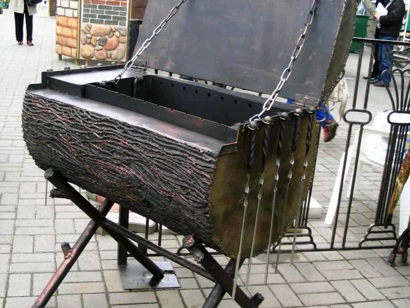 Мангал своими руками Переносной мангал своими руками